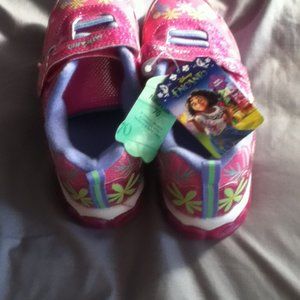 New ENCANTO Light-Up Sneakers SIZE 12 MEDIUM FOR LITTLE GIRL